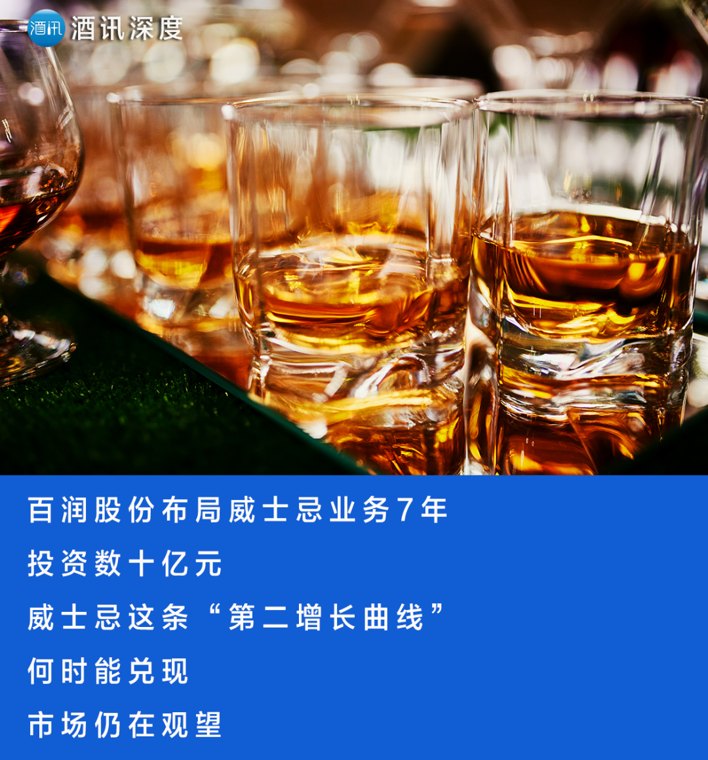 百润13亿加注威士忌,第二增长曲线何时兑现
